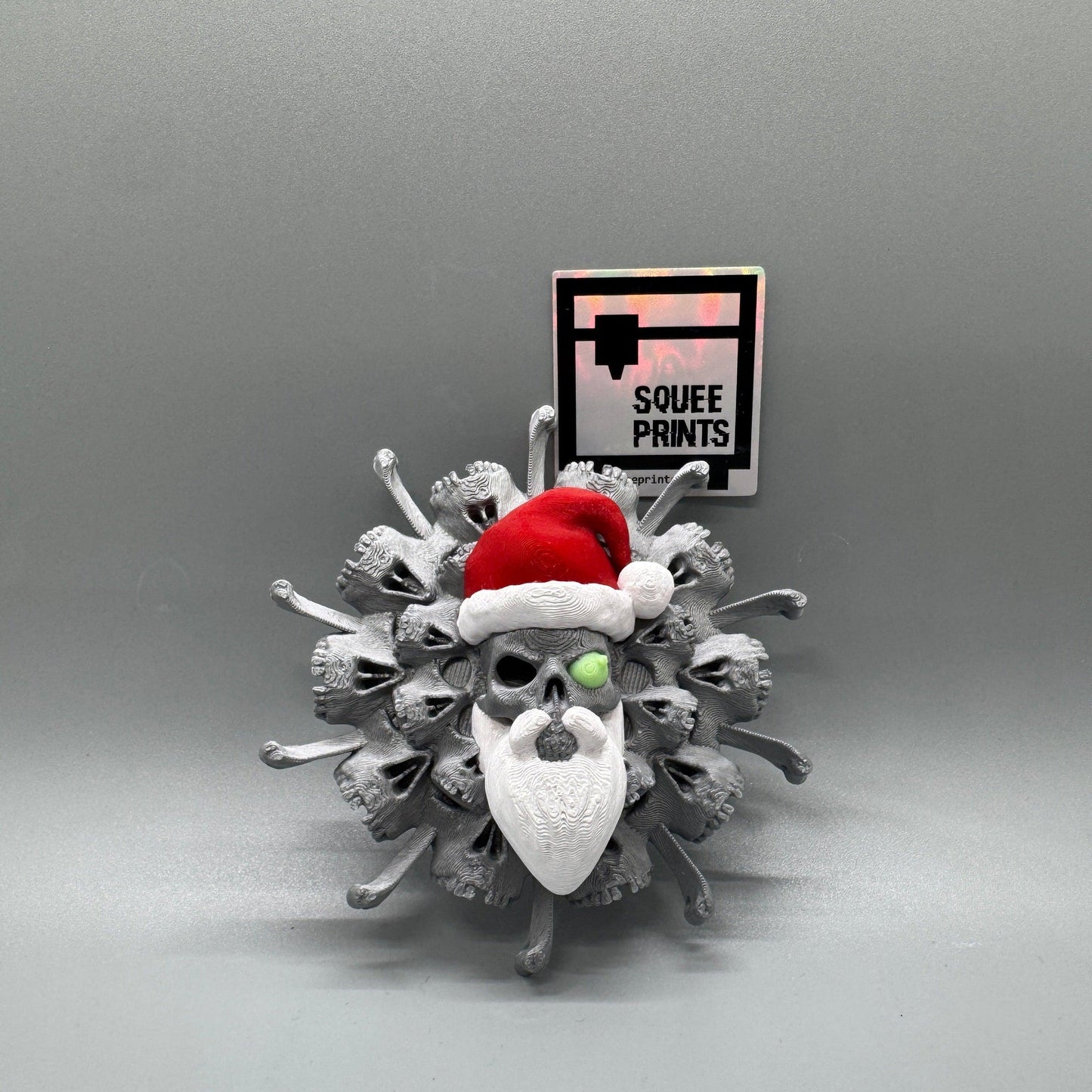 Bone Wreath | Creepmas | Christmas | Ornaments - Squee Prints