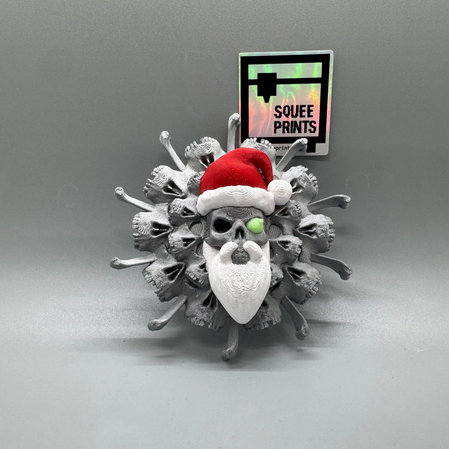 Bone Wreath | Creepmas | Christmas | Ornaments - Squee Prints