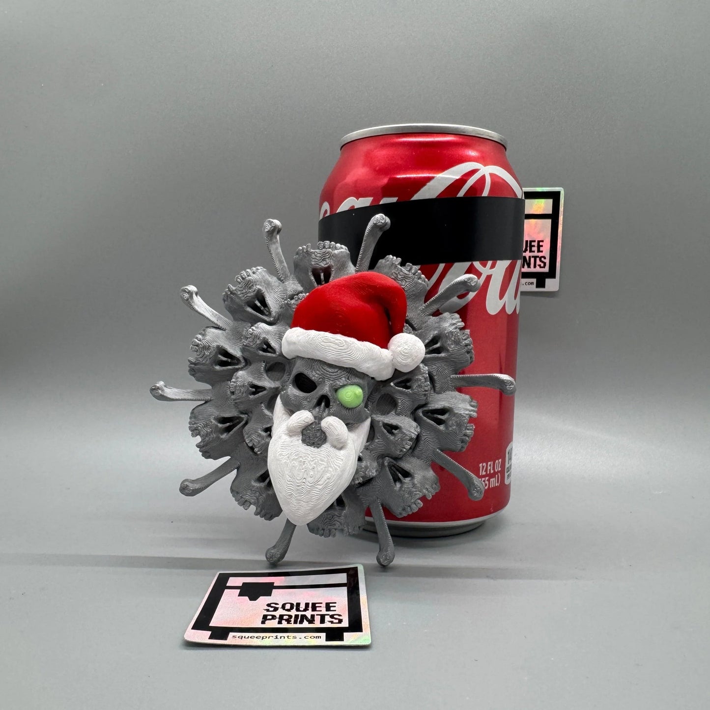 Bone Wreath | Creepmas | Christmas | Ornaments - Squee Prints