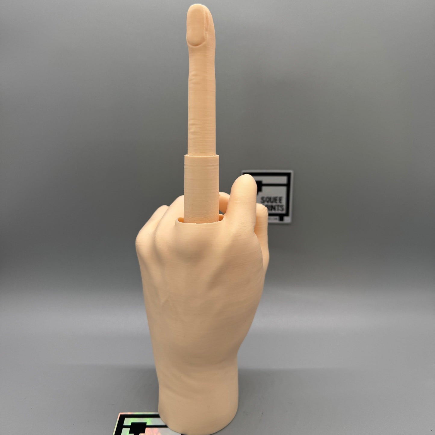 Middle Finger | Extendable | Collapsing | Gag Gift - Squee Prints