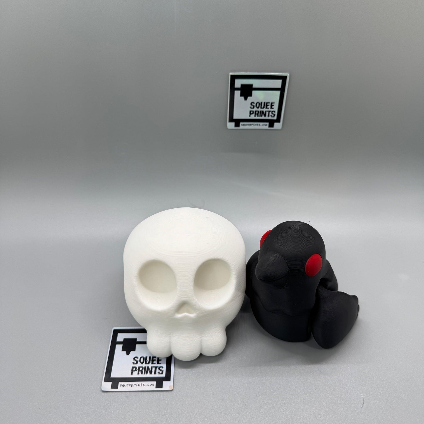 Articulated Raven | Fidget with Skull | Edgar Allan Poe | 3D Printed - Squee Prints