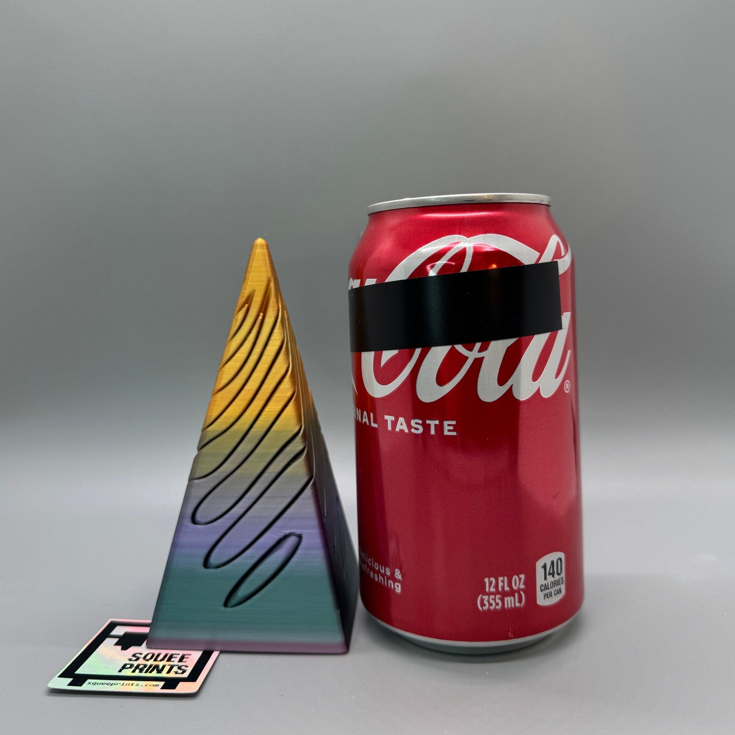 Vortex Fidget Pyramid | 3D Printed | Desk Fidget Toys - Squee Prints