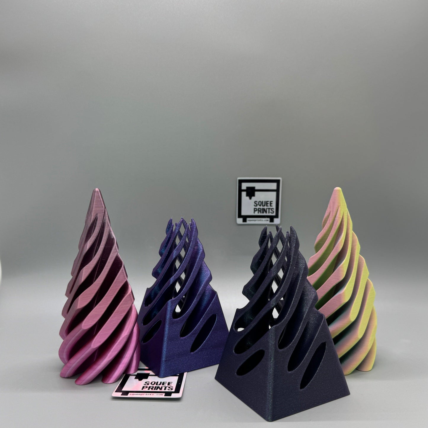 Vortex Fidget Pyramid | 3D Printed | Desk Fidget Toys - Squee Prints