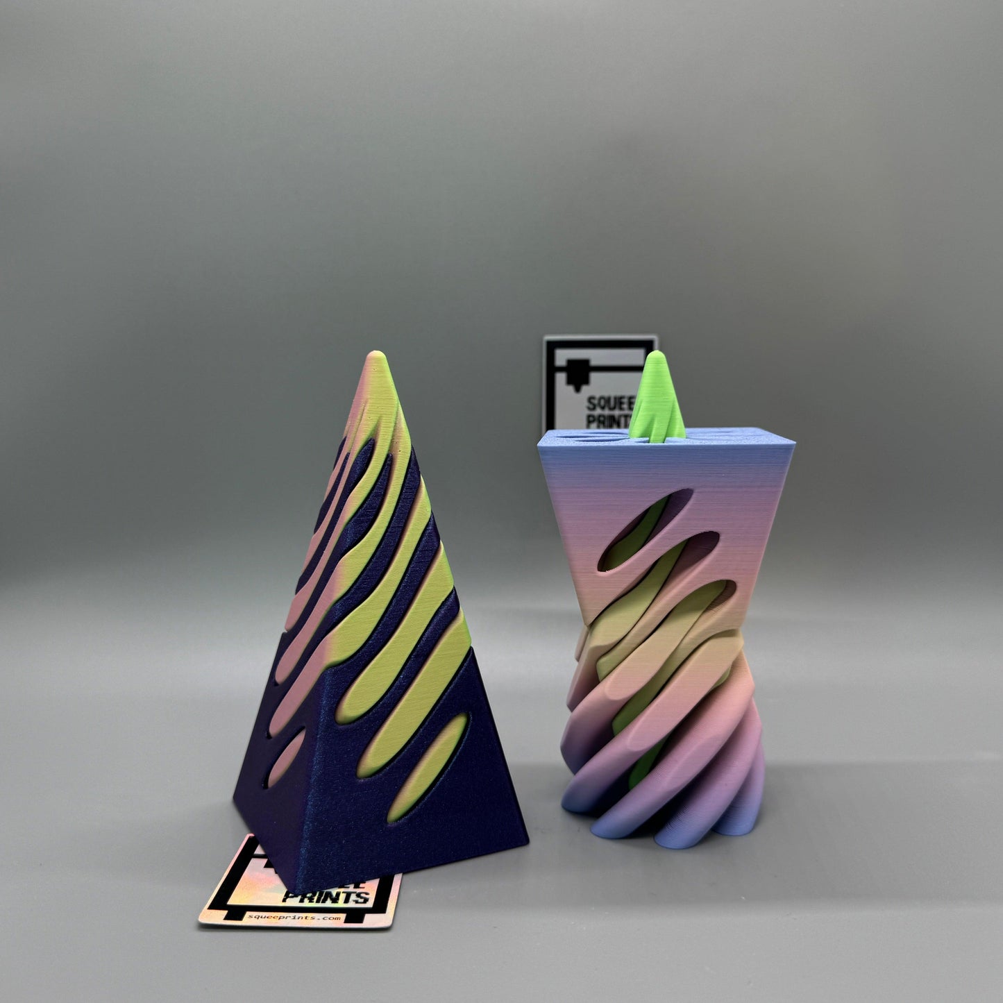 Vortex Fidget Pyramid | 3D Printed | Desk Fidget Toys - Squee Prints