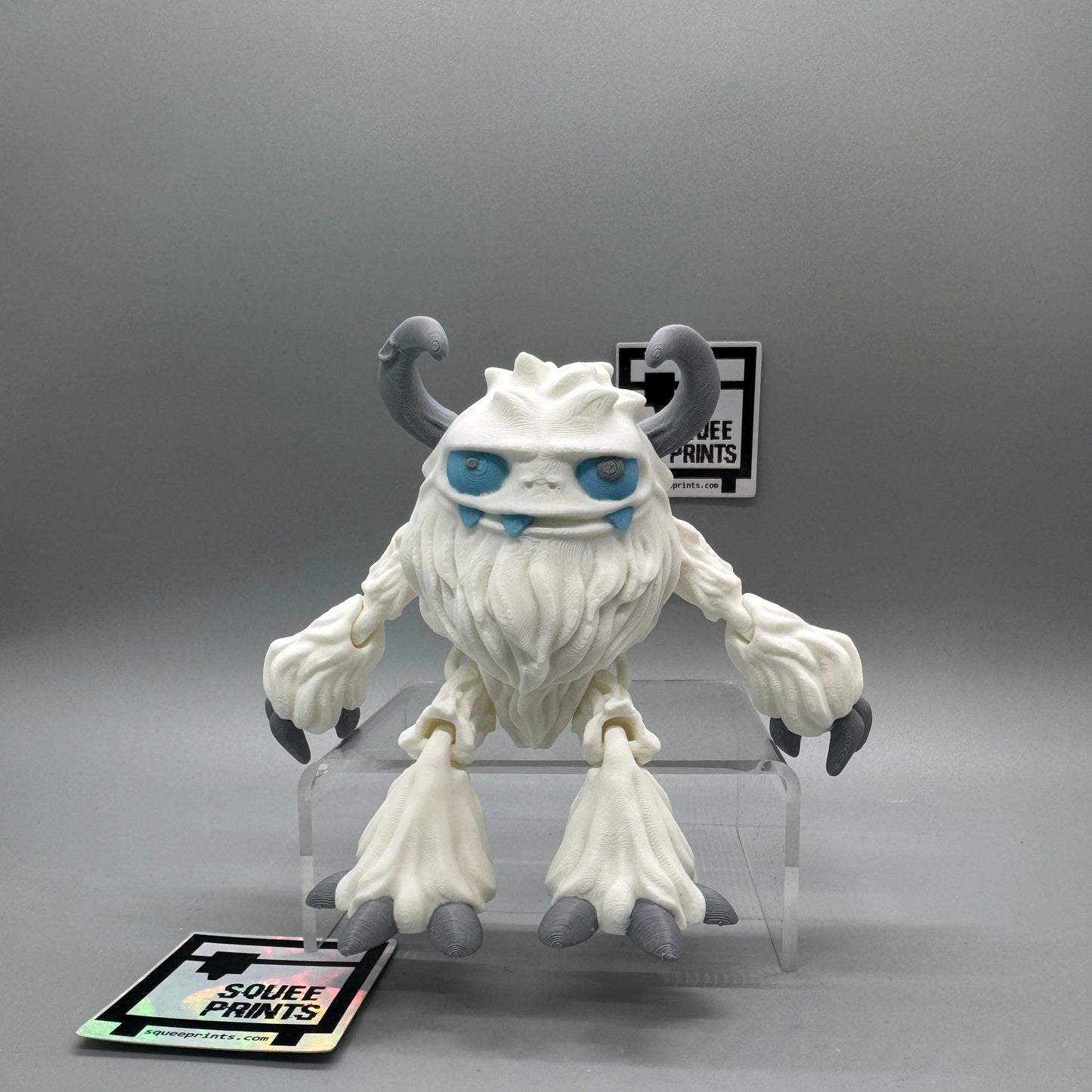Yeti | Abominable Snowman | Cryptid Figurine - Squee Prints