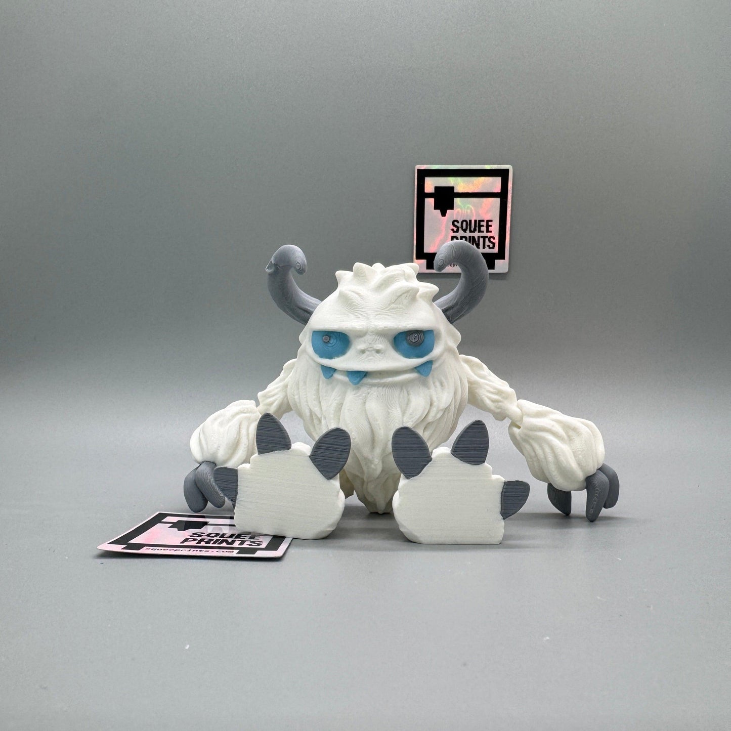 Yeti | Abominable Snowman | Cryptid Figurine - Squee Prints