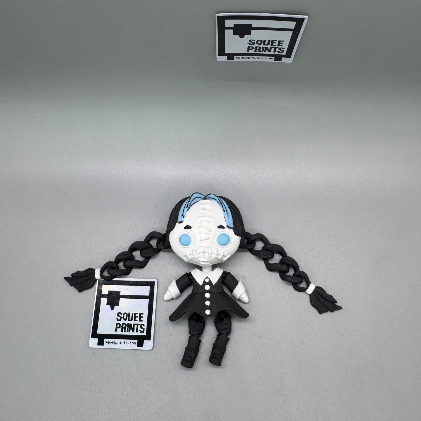 Goth Doll | Voodoo Doll | Baby Bat | Glow in the Dark | Jezebel - Squee Prints