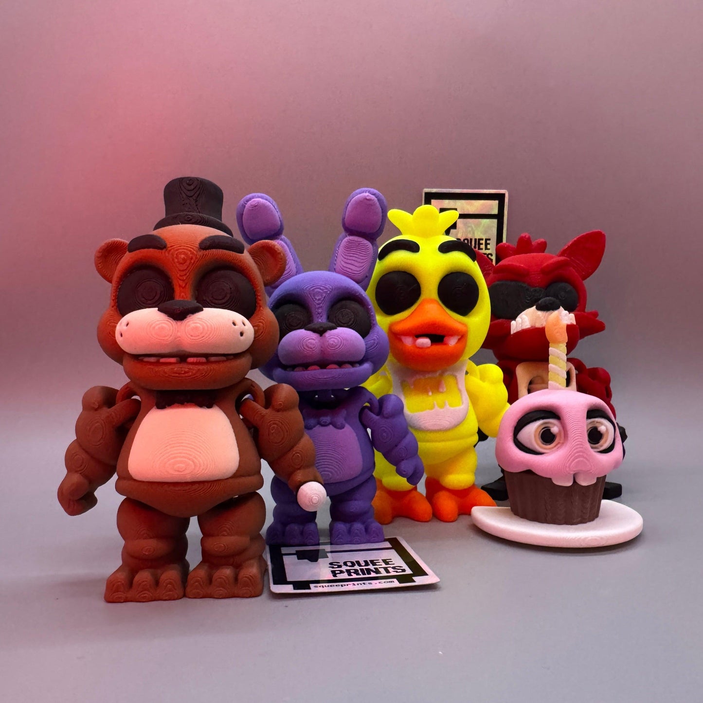 Five Nights At Freddy's | FNAF | Figures | 3D Printed - Squee Prints