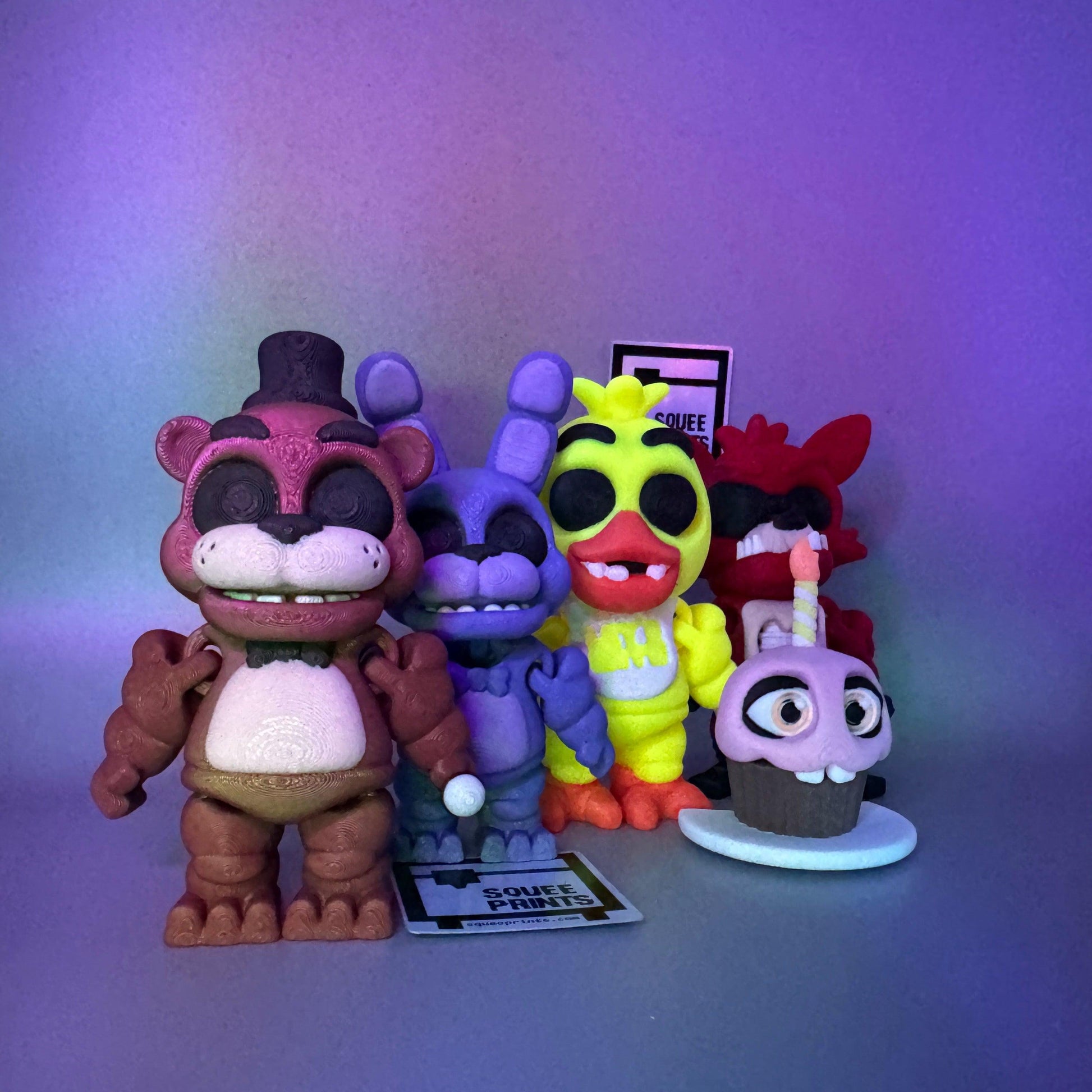 Five Nights At Freddy's | FNAF | Figures | 3D Printed - Squee Prints