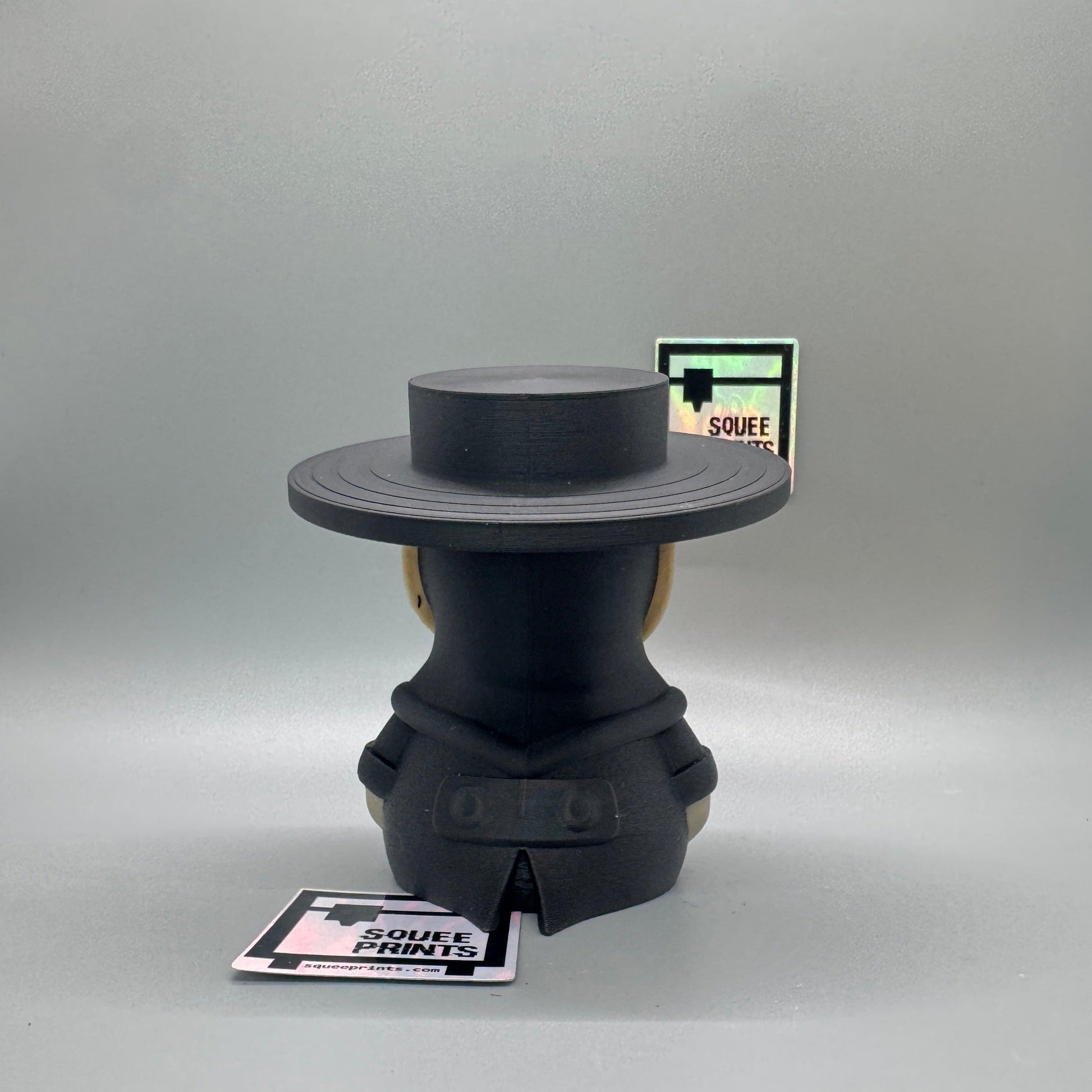 Black Plague Doctor | Medieval Renaissance | 3D Printed - Squee Prints