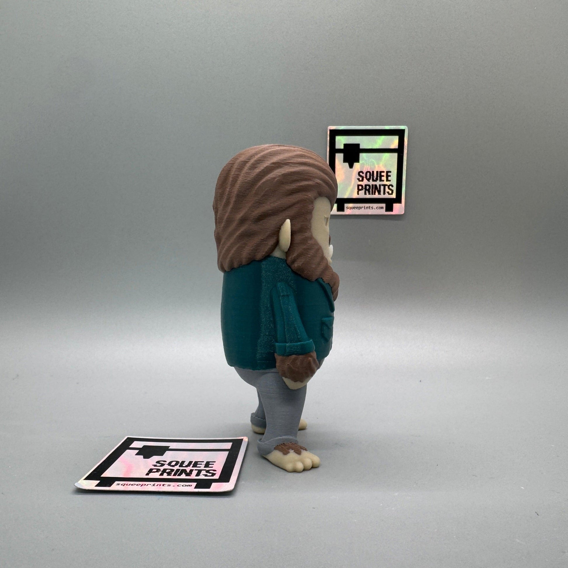 Werewolf | Lycanthrope | Glow in the Dark | 3D Printed Horror Figure - Squee Prints