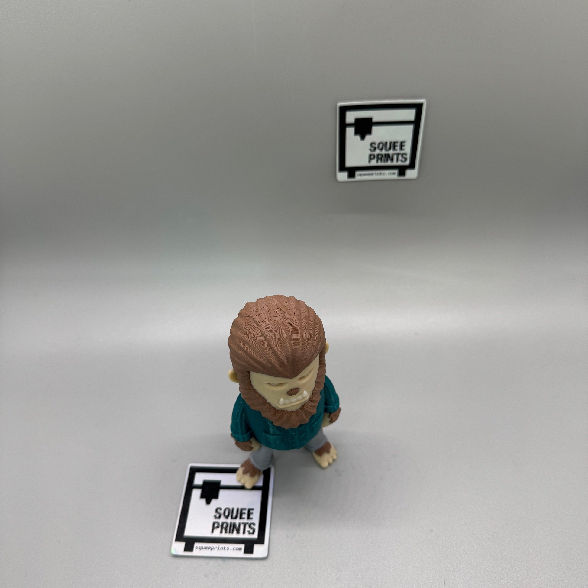 Werewolf | Lycanthrope | Glow in the Dark | 3D Printed Horror Figure - Squee Prints