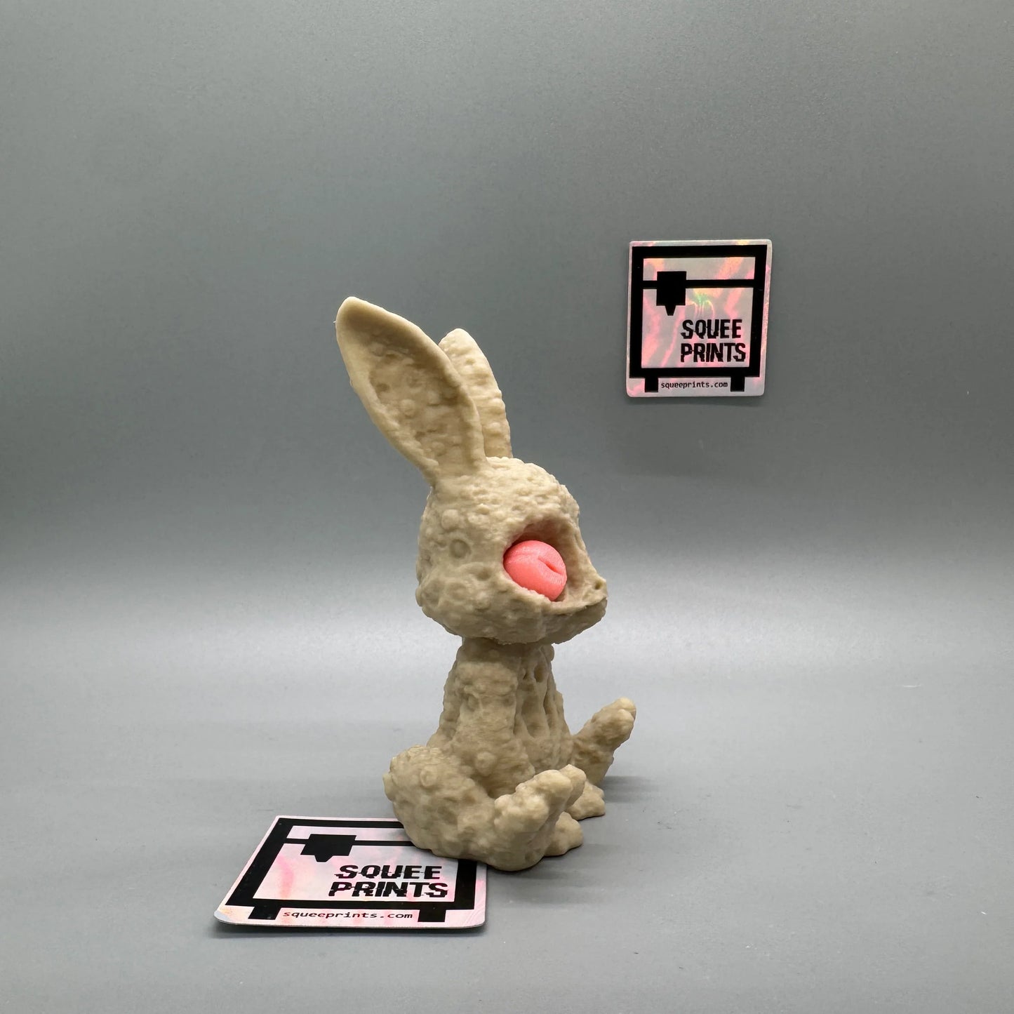 Decomposing Bunny | Zombunny | Oddity | 3D Printed - Squee Prints