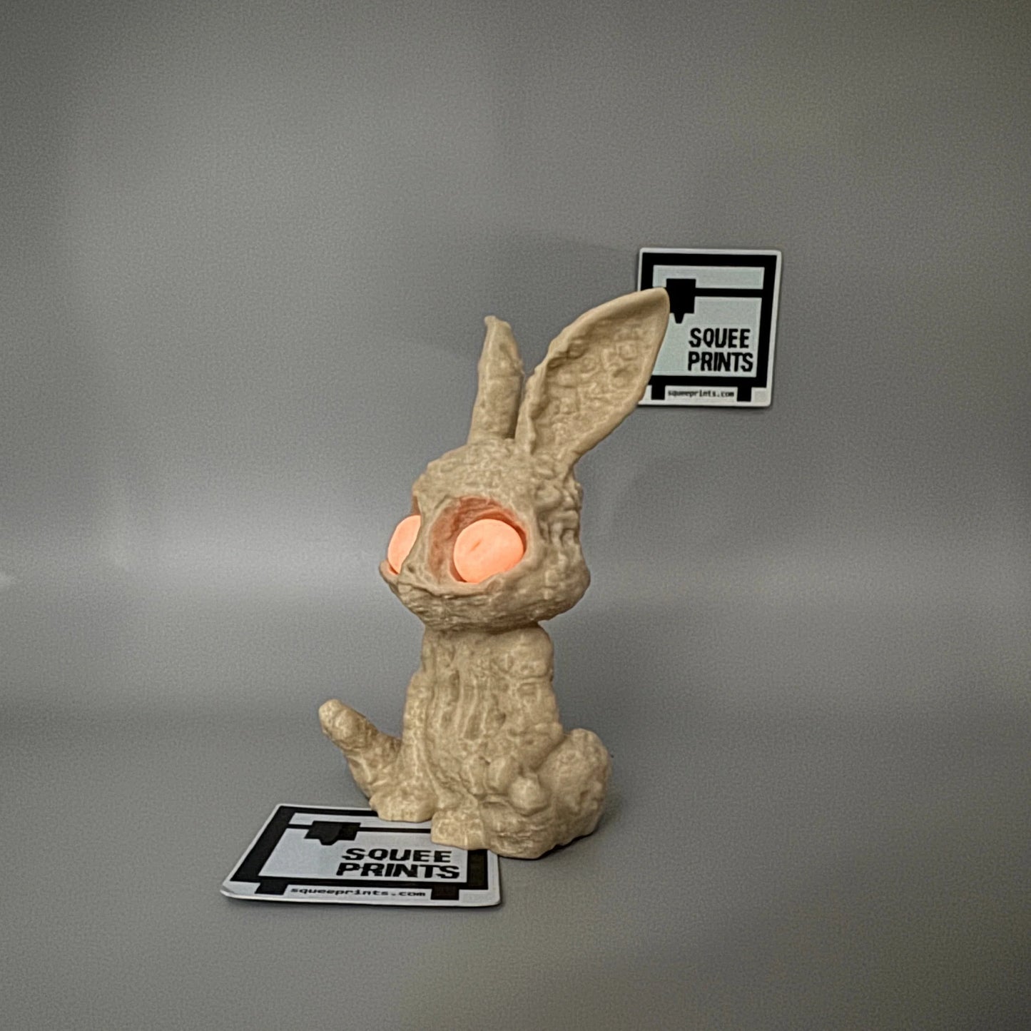 Decomposing Bunny | Zombunny | Oddity | 3D Printed - Squee Prints