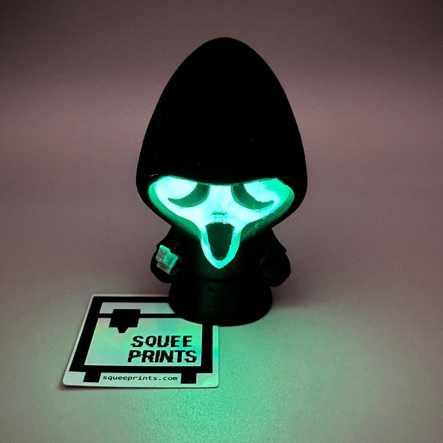 Ghostface | Scream | Glow in the Dark - Squee Prints
