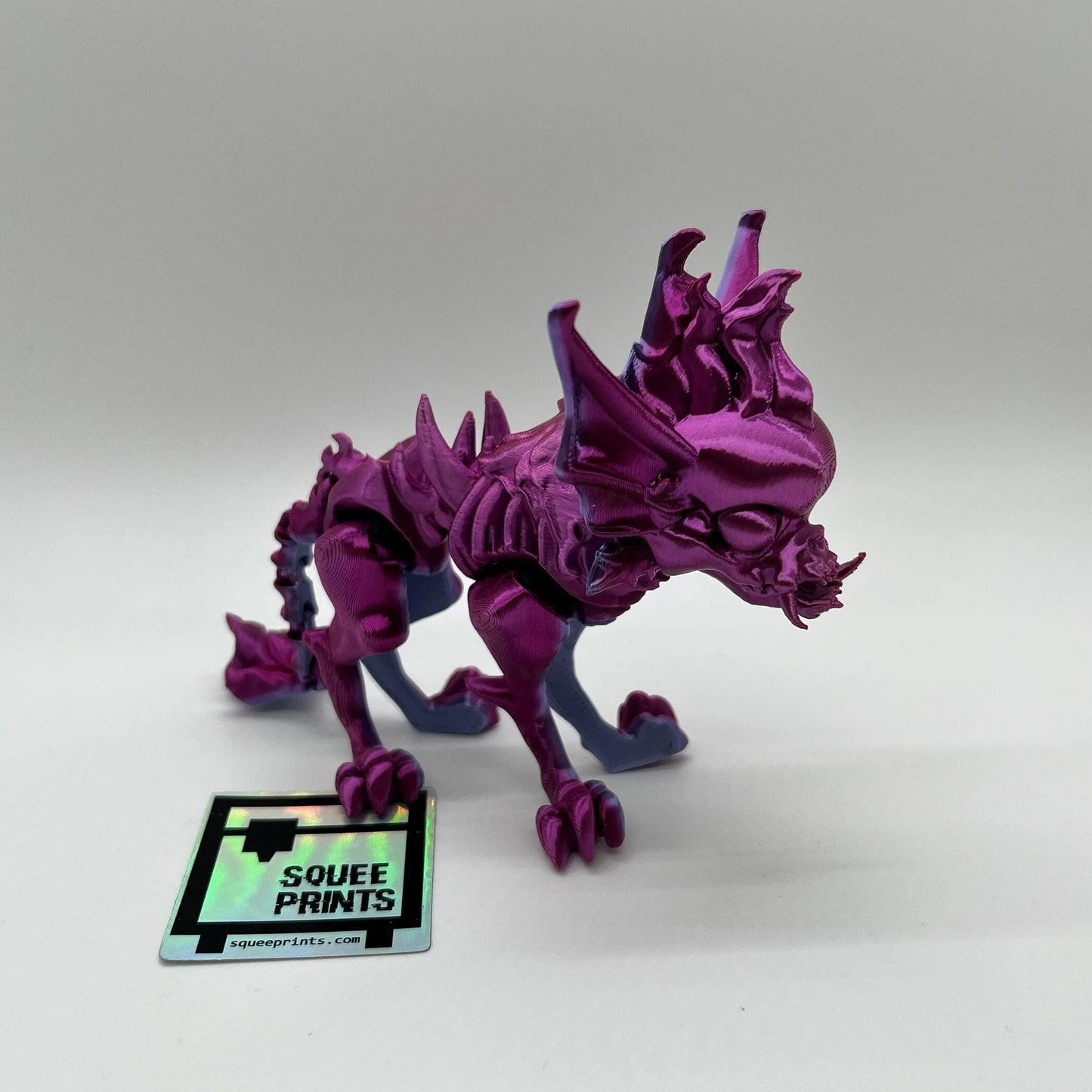 Chupacabra Chihuahua | Cryptid | Articulated - Squee Prints