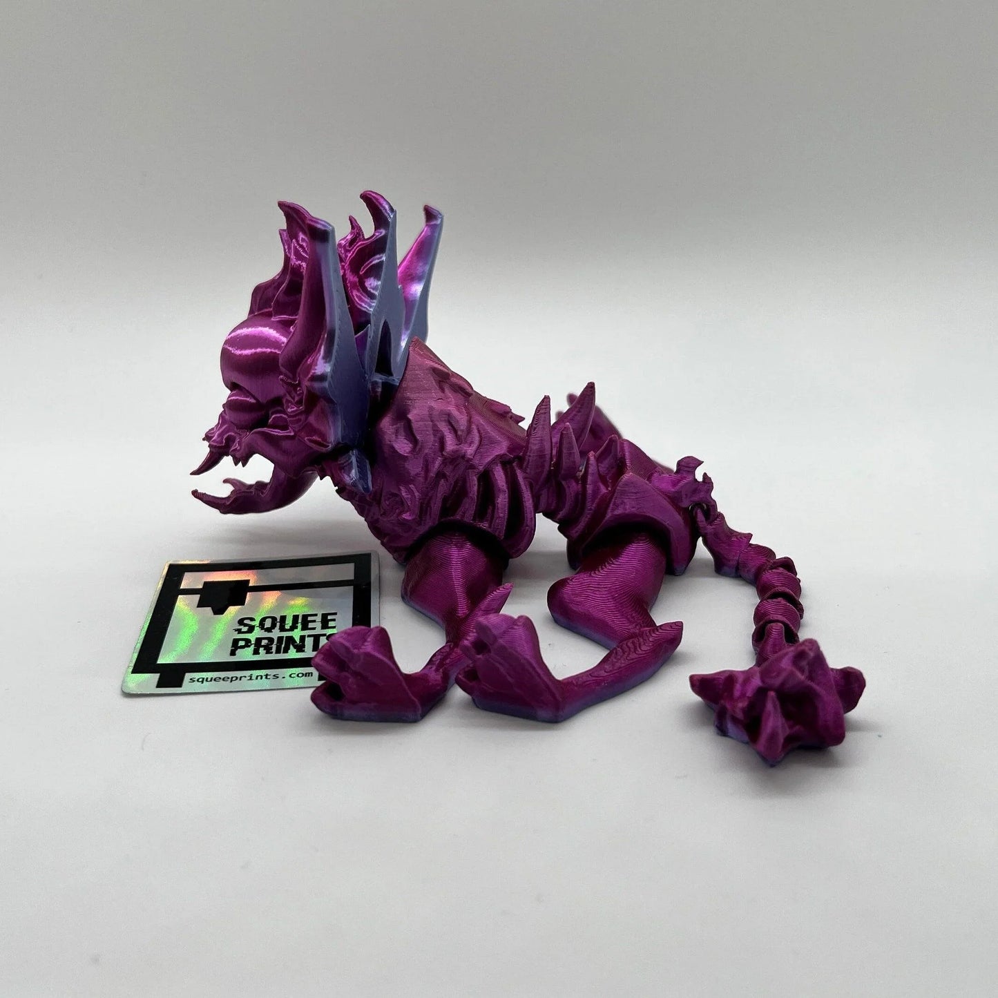 Chupacabra Chihuahua | Cryptid | Articulated - Squee Prints