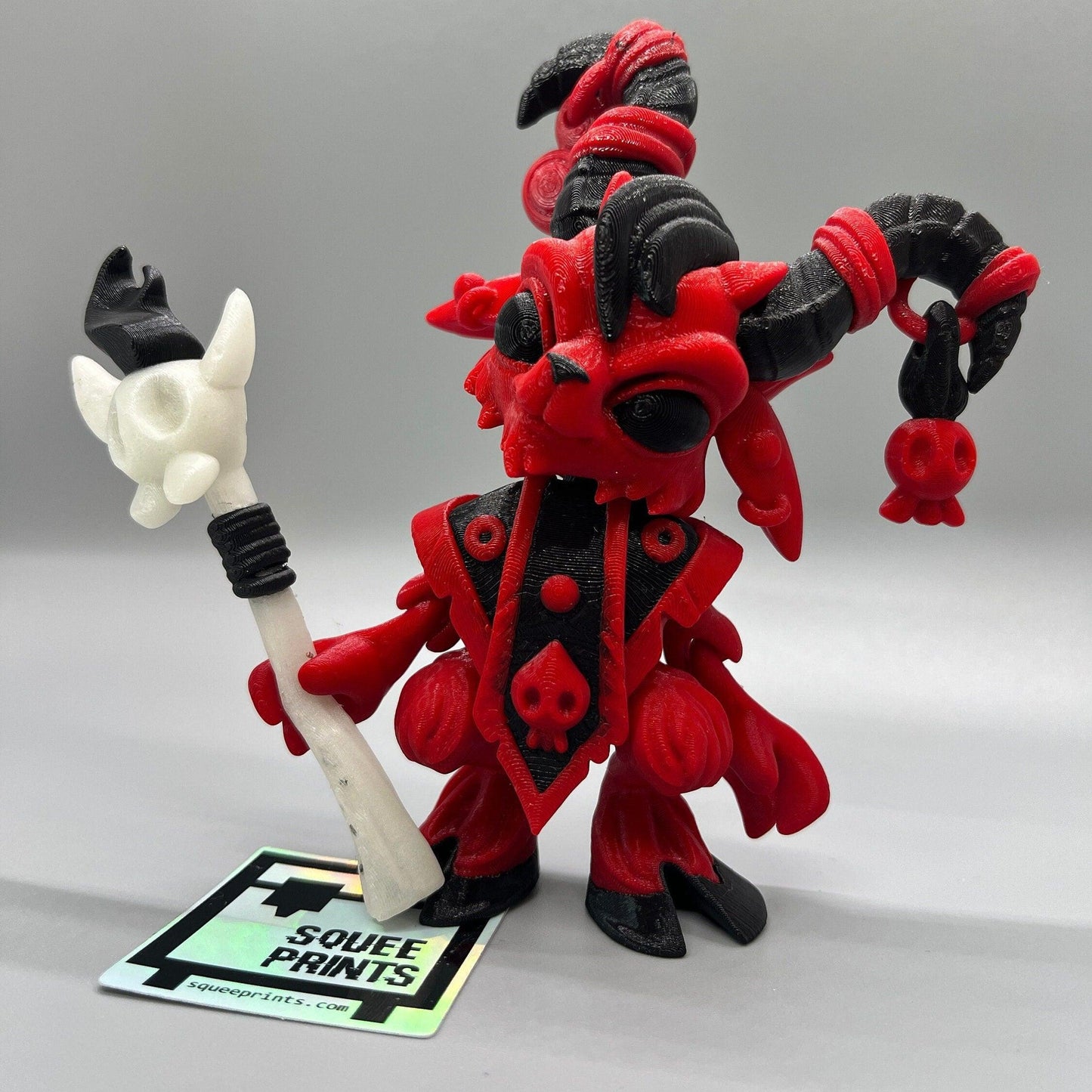 Baphomet Hellspawn Goat | 3D Printed | Glow in the Dark - Squee Prints