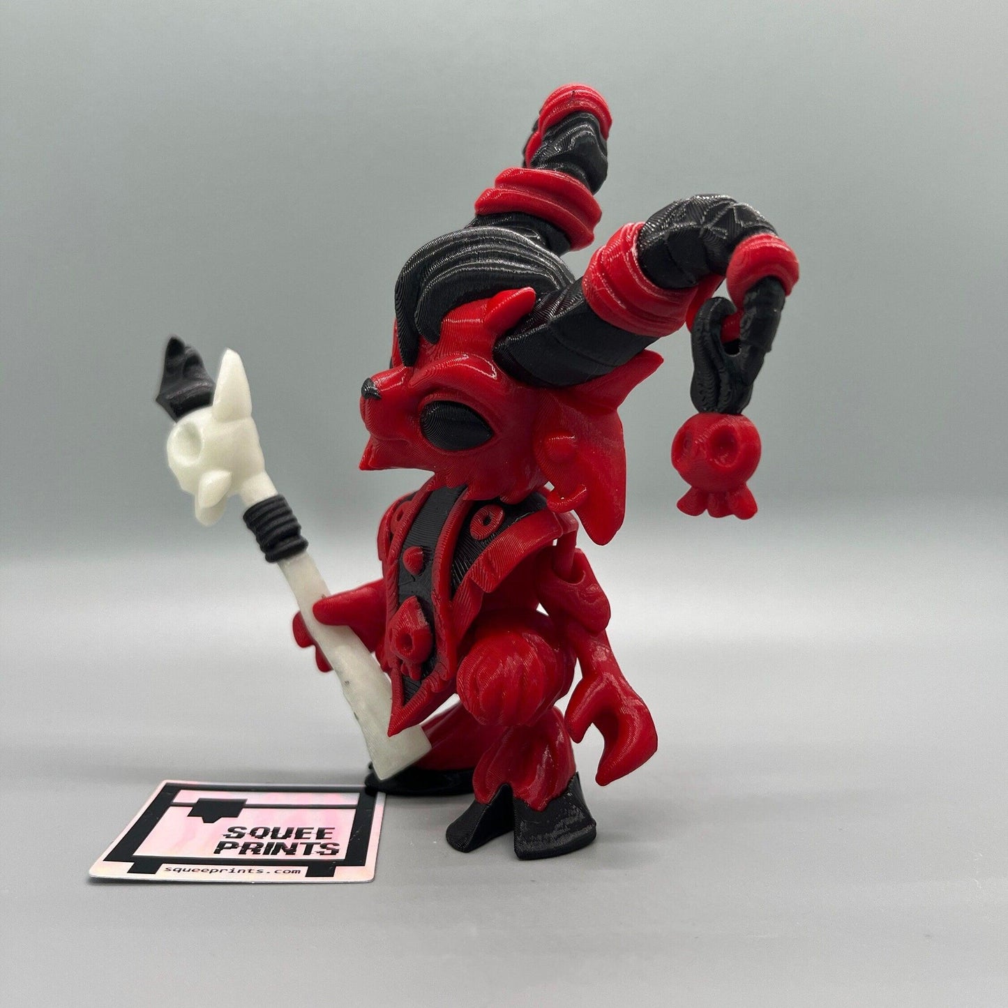 Baphomet Hellspawn Goat | 3D Printed | Glow in the Dark - Squee Prints