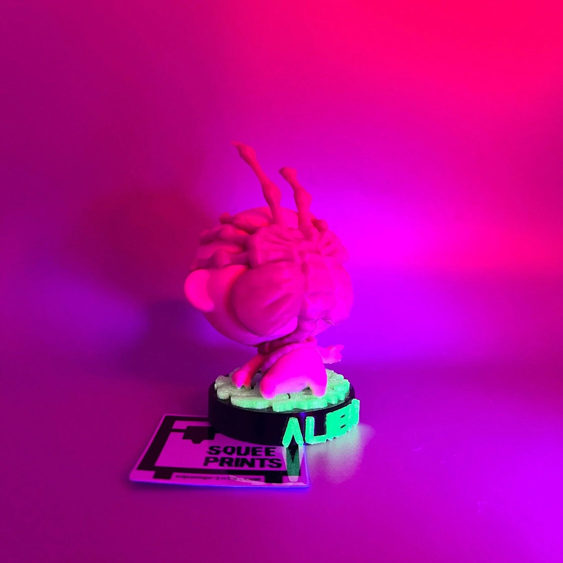 Alien Facehugger | Glow in the Dark - Squee Prints