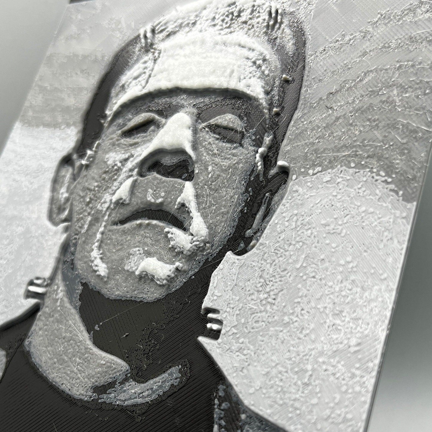 Frankenstein's Monster | 3D Painting | Glow in the Dark - Squee Prints