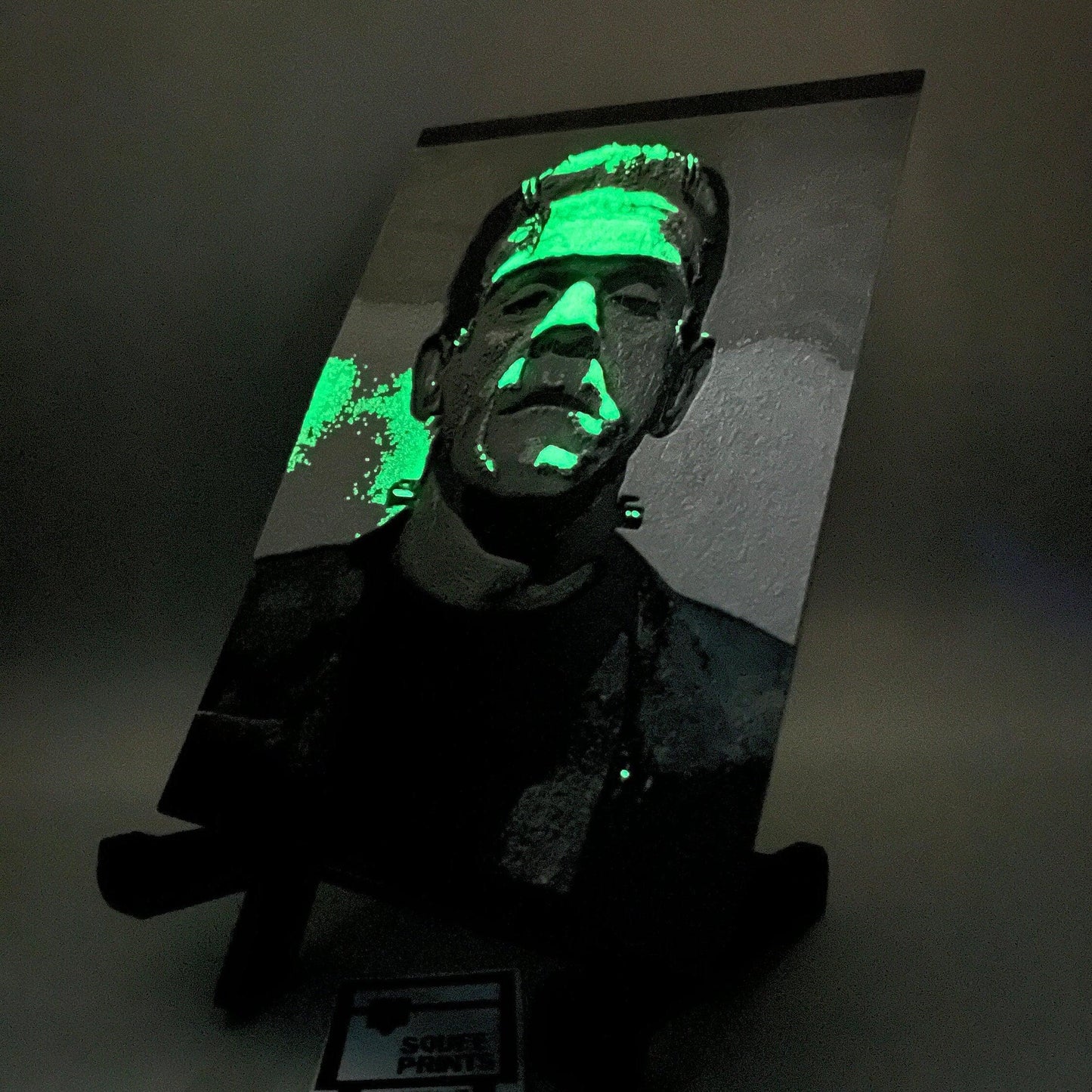 Frankenstein's Monster | 3D Painting | Glow in the Dark - Squee Prints