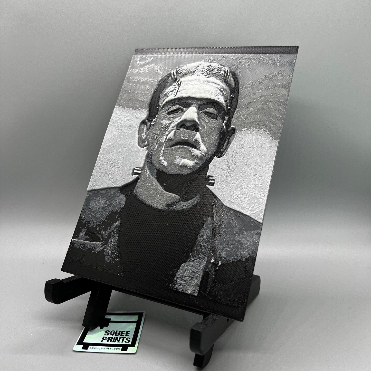Frankenstein's Monster | 3D Painting | Glow in the Dark - Squee Prints