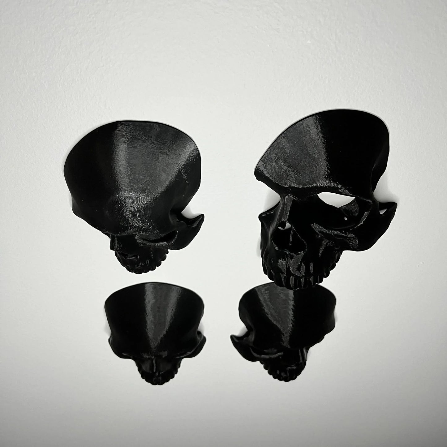Skull Art | Gothic Wall Decor | 4 Piece - Squee Prints
