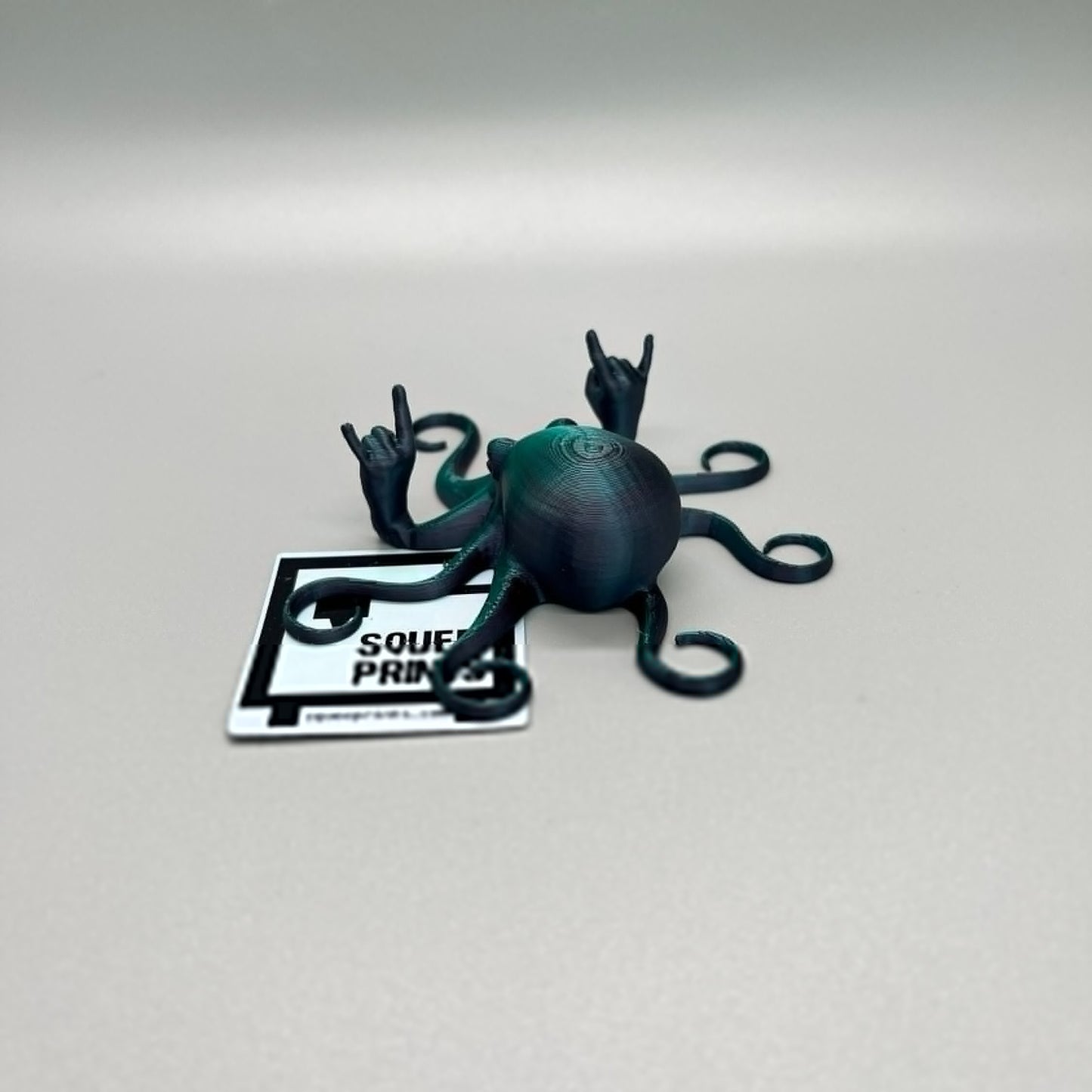 Rocktopus | Prank Gift | Rock Fingers Octopus | Desk Companion - Squee Prints