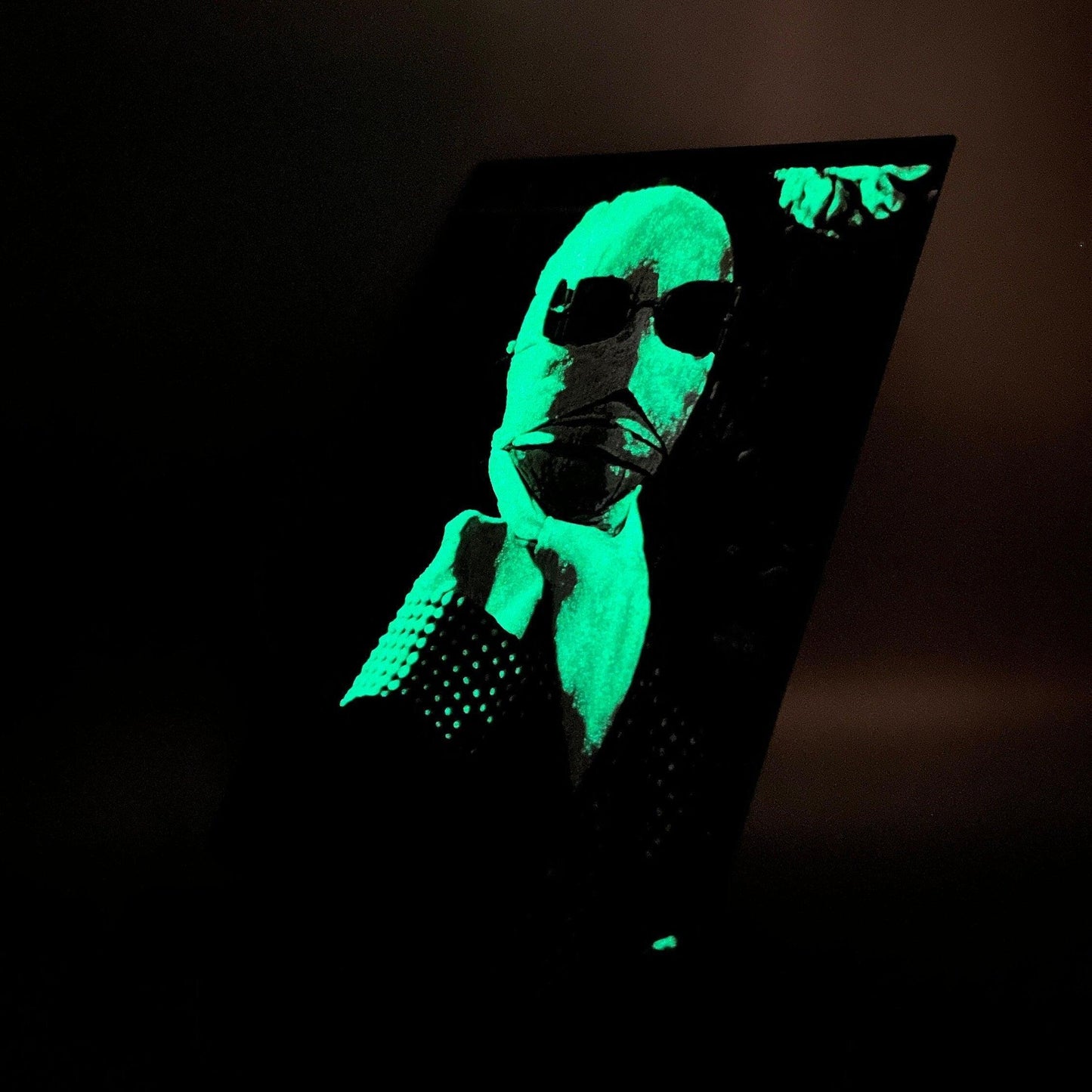 The Invisible Man | 3D Painting | Glow in the Dark - Squee Prints