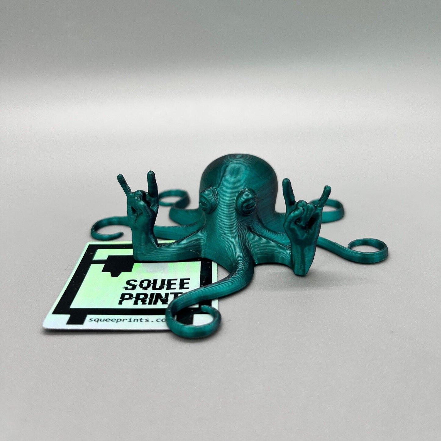 Rocktopus | Prank Gift | Rock Fingers Octopus | Desk Companion - Squee Prints