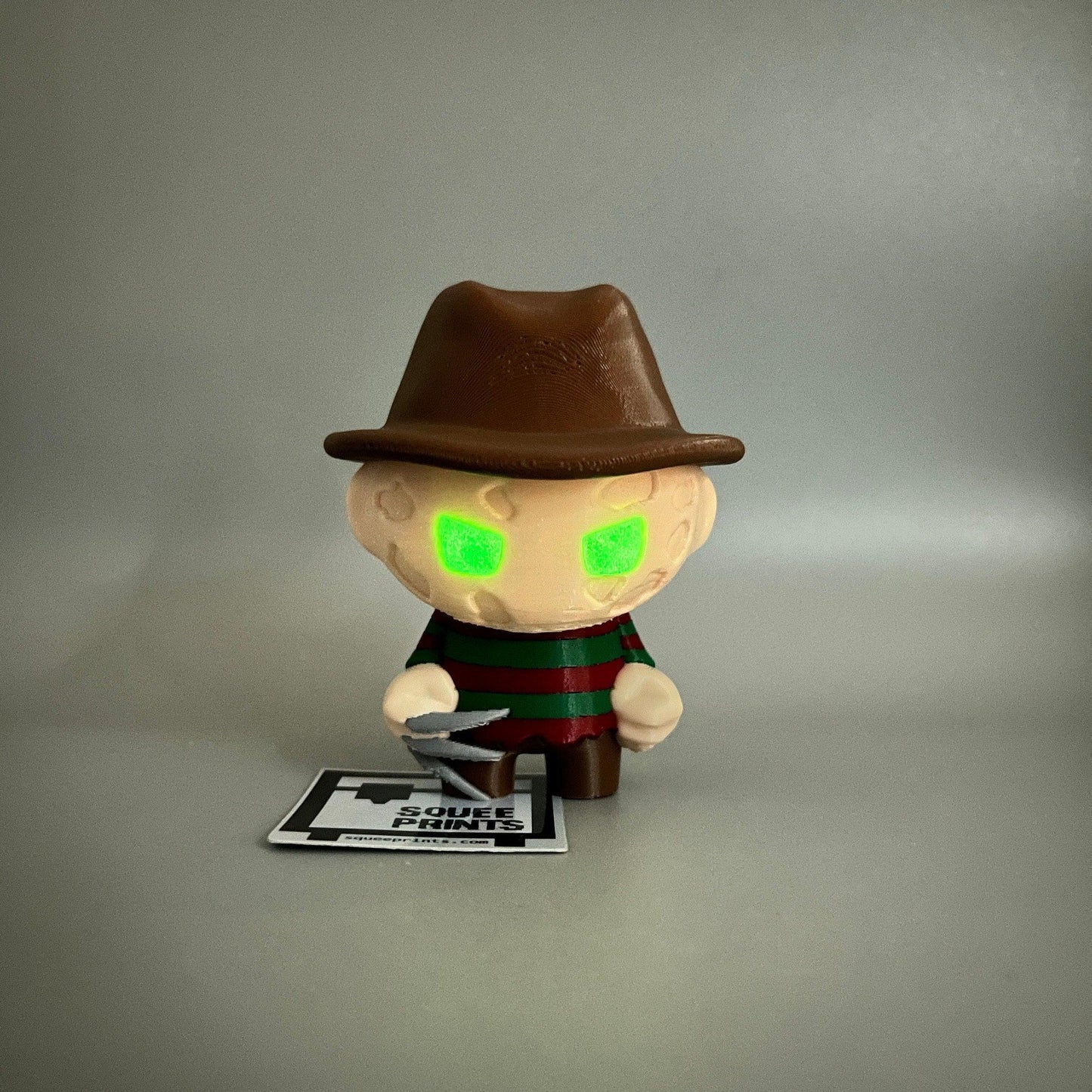Freddy Krueger | A Nightmare on Elm Street | Glow in the Dark - Squee Prints