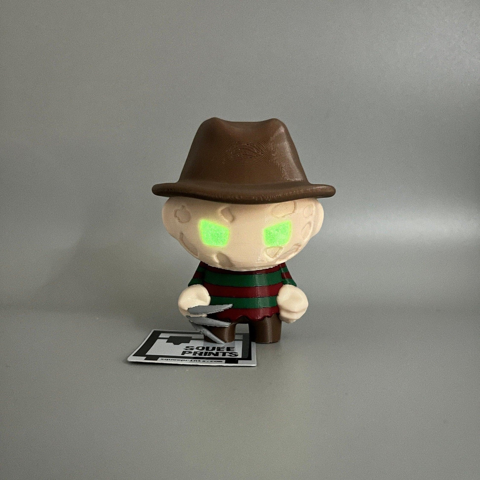 Freddy Krueger | A Nightmare on Elm Street | Glow in the Dark - Squee Prints