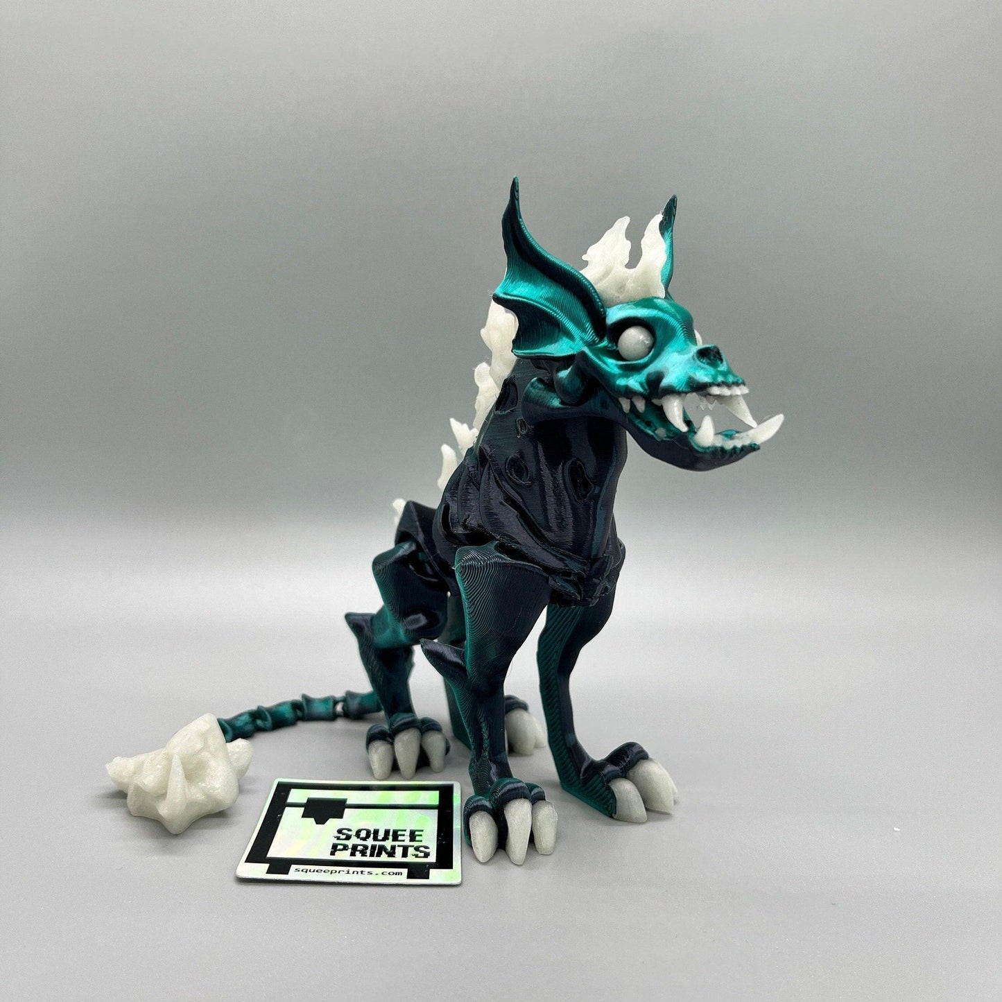 Hellhound | Glow in the Dark | Articulated | Fidget - Squee Prints