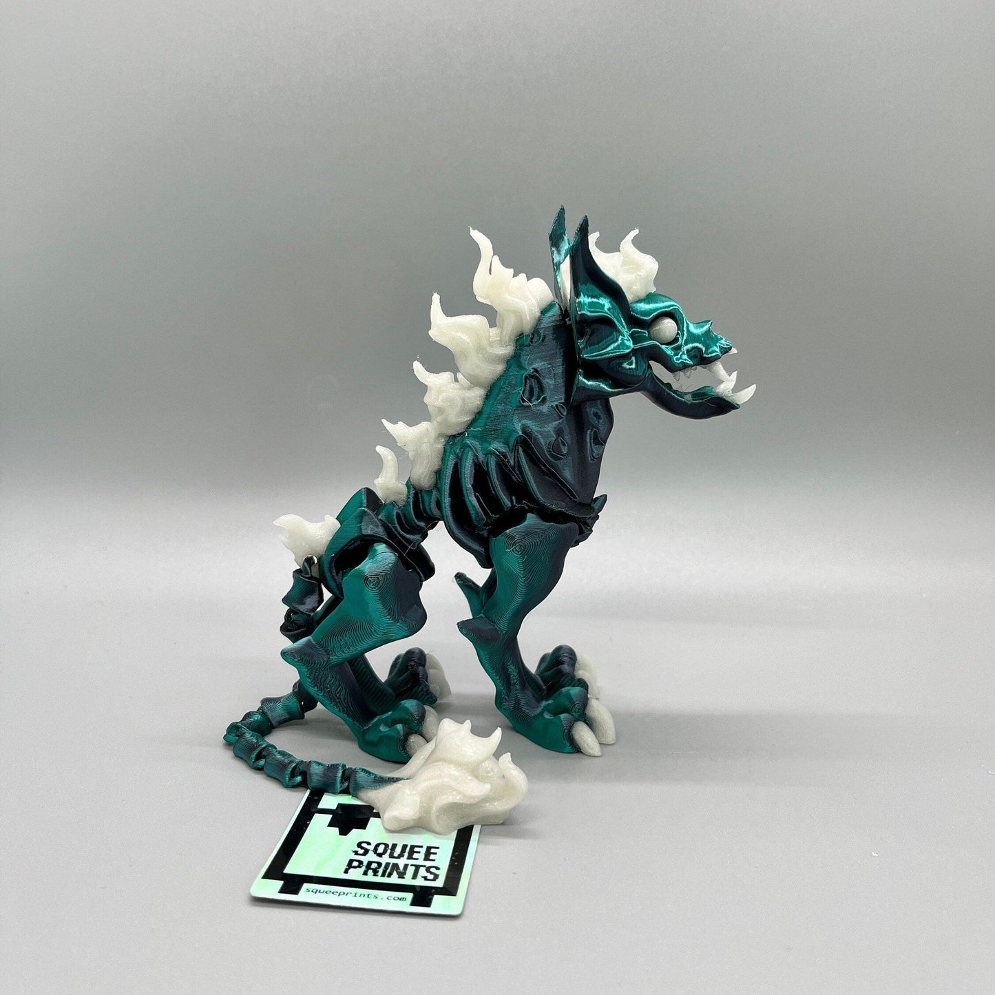 Hellhound | Glow in the Dark | Articulated | Fidget - Squee Prints