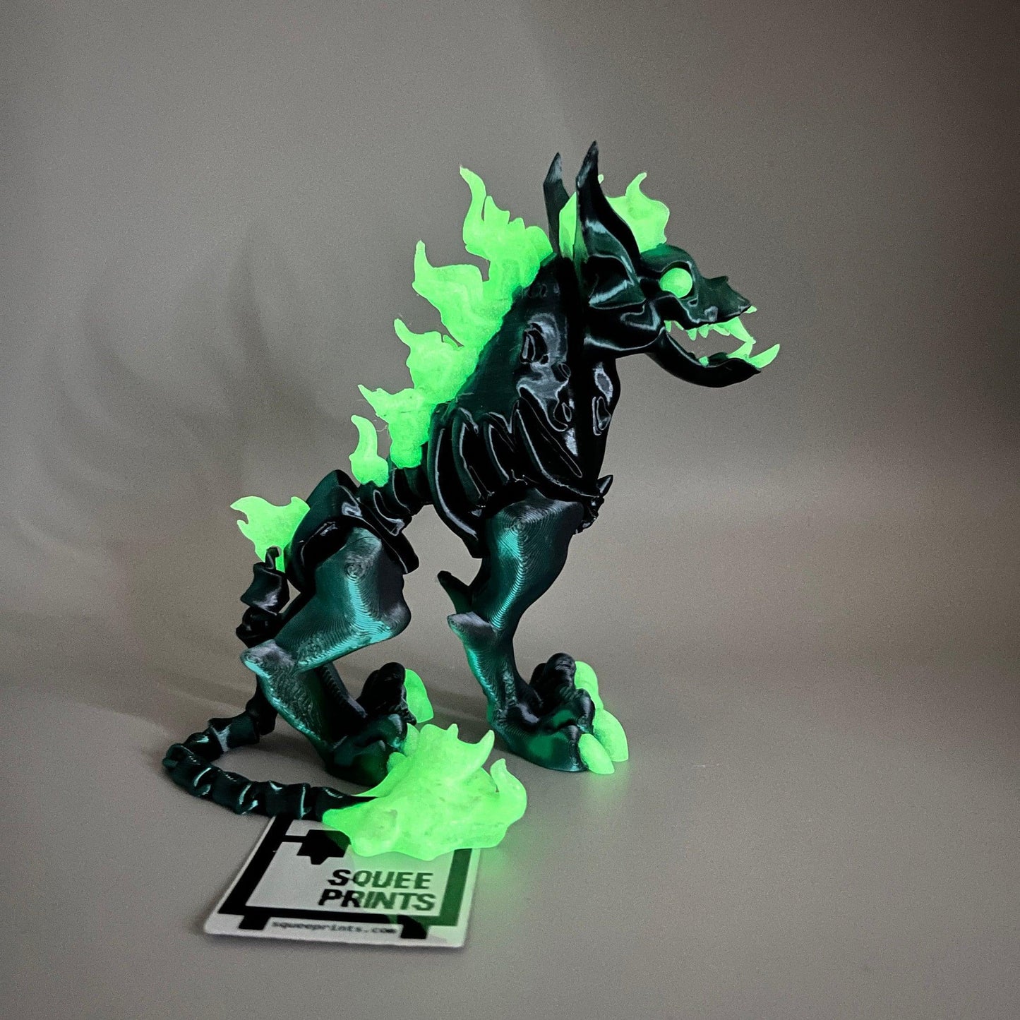 Hellhound | Glow in the Dark | Articulated | Fidget - Squee Prints