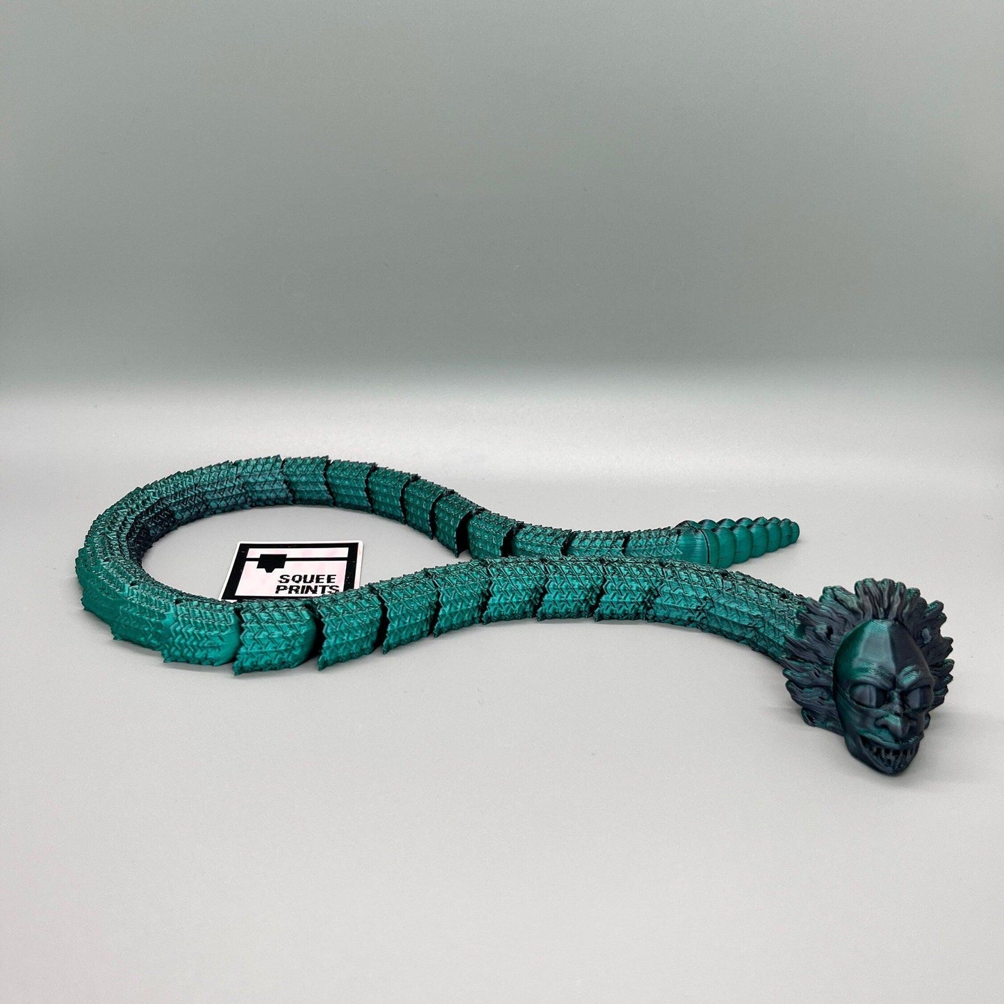 Beetlejuice Snake | Articulated | 3D Print | Fidget - Squee Prints