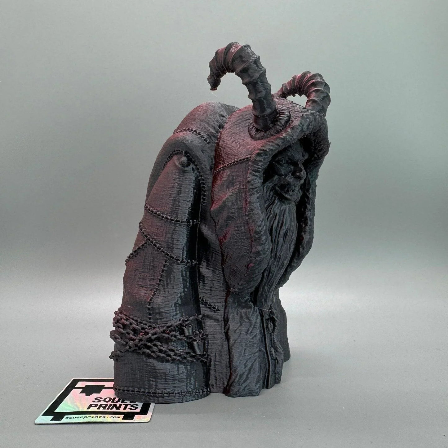 Krampus 9" | Tree Topper | Creepmas - Squee Prints