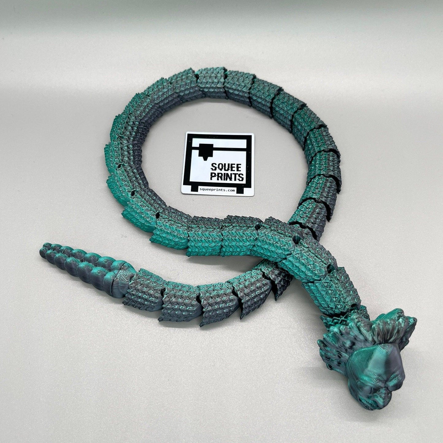 Beetlejuice Snake | Articulated | 3D Print | Fidget - Squee Prints