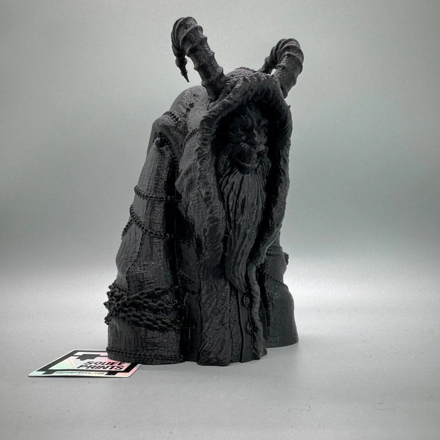 Krampus 9" | Tree Topper | Creepmas - Squee Prints
