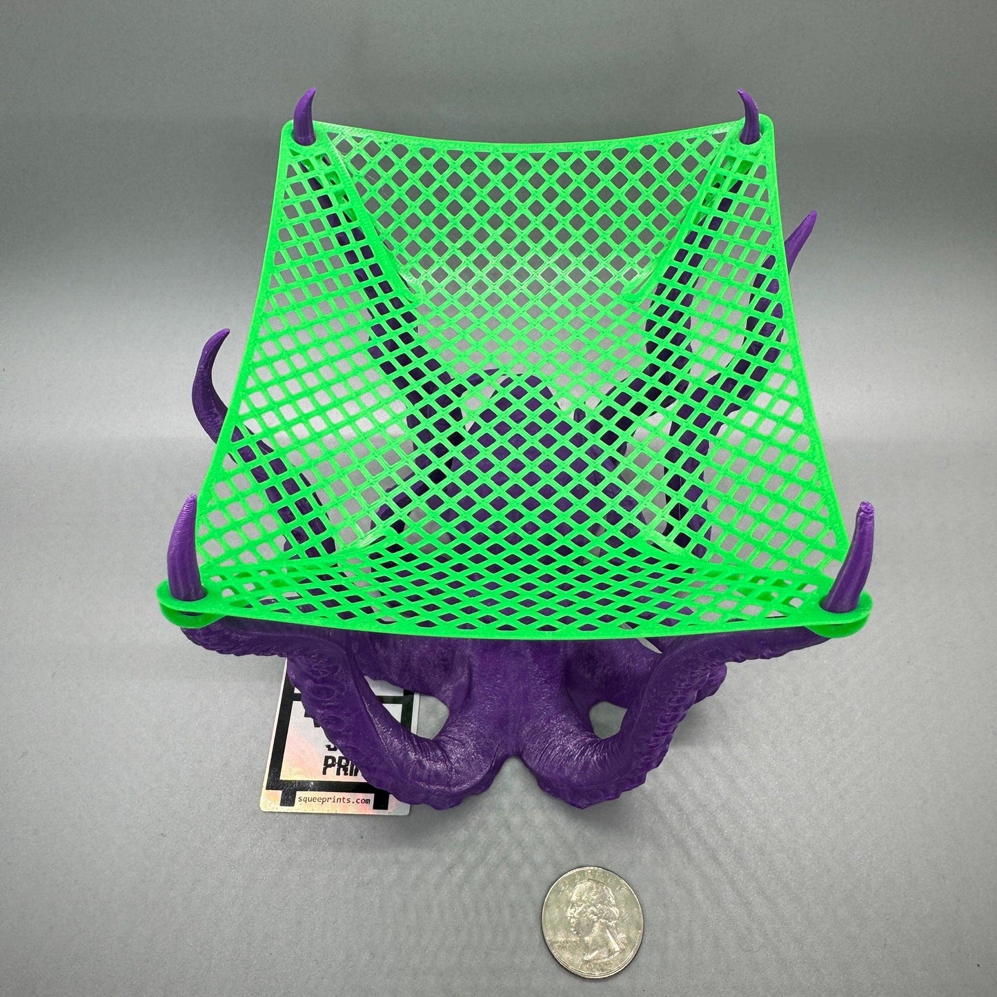 Octopus Lightweight Display | 3D Printed Snackapus - Squee Prints