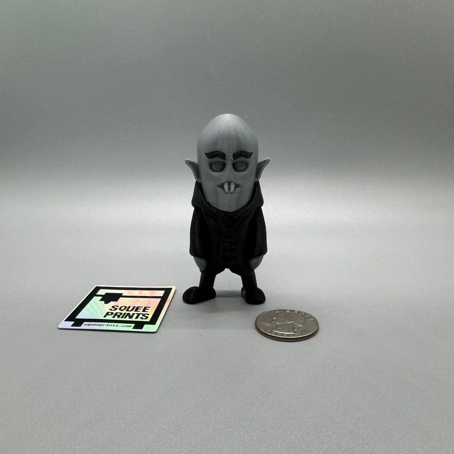 Nosferatu | Count Orlok | Vampire | Glow in the Dark | Lithophane - Squee Prints