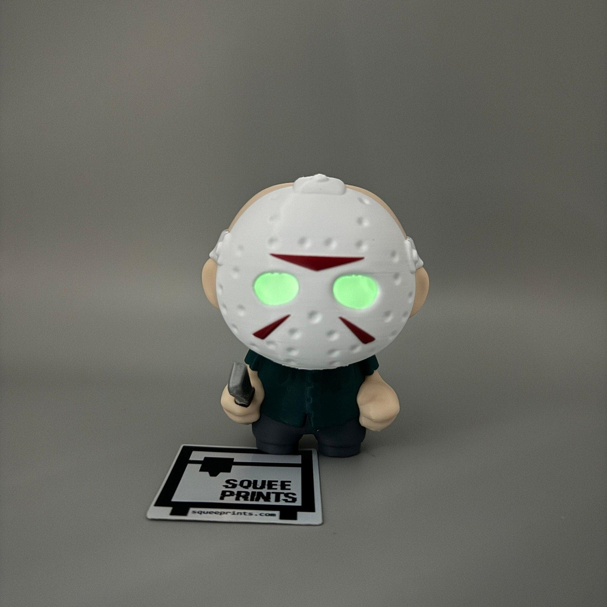 Jason Voorhees | Friday the 13th | Glow in the Dark - Squee Prints