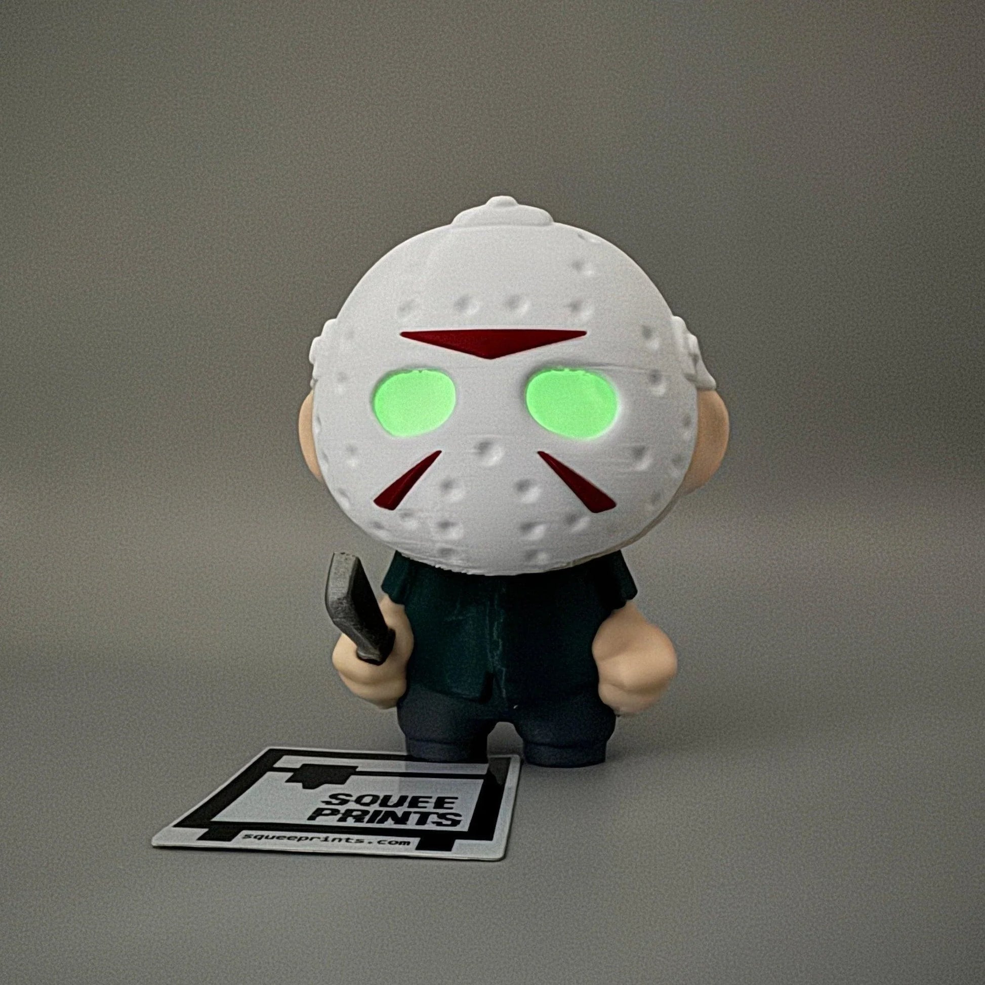 Jason Voorhees | Friday the 13th | Glow in the Dark - Squee Prints