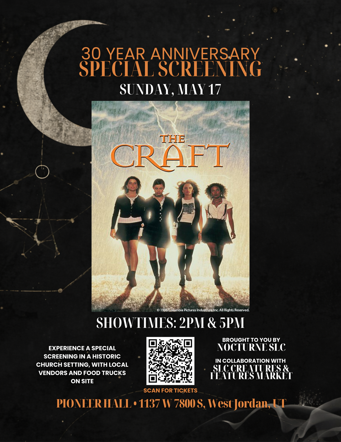 Calling All Witches in Salt Lake City: Experience the magic of the 90s at our exclusive screening of The Craft