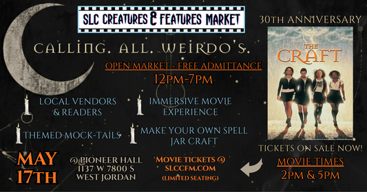 Experience "The Craft" in Salt Lake City! May 17th 2026