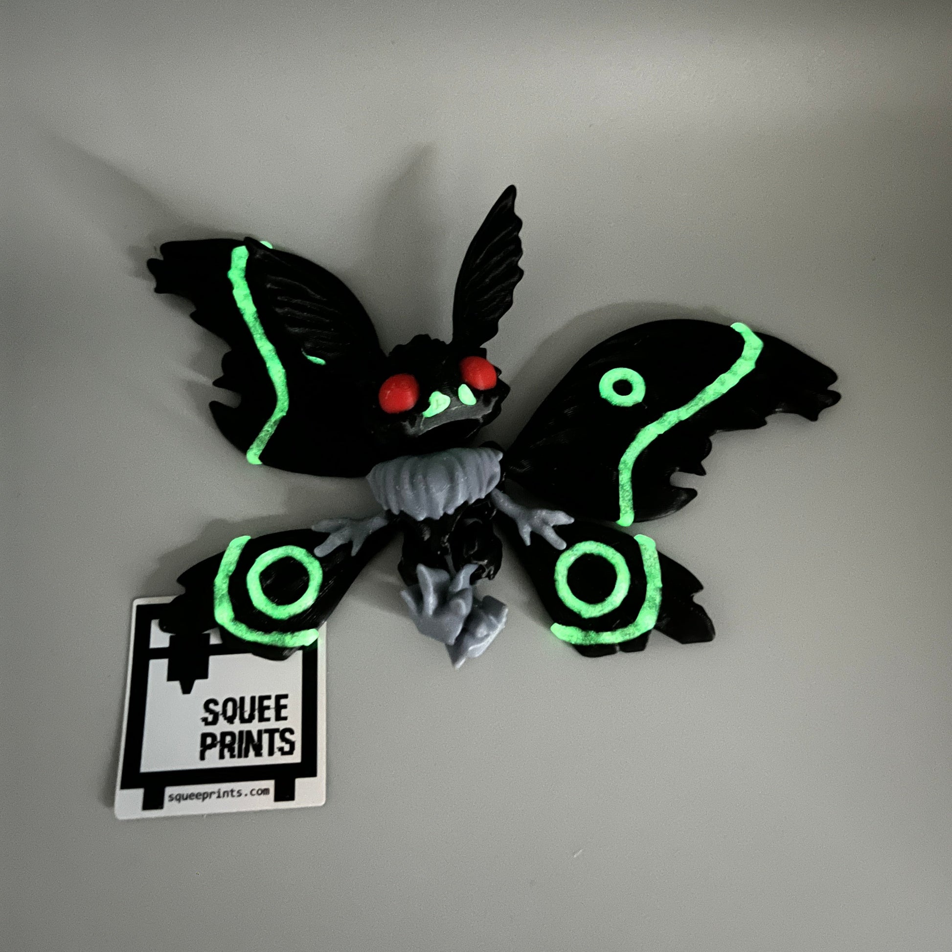 Mothman | Cryptid | Glow in the Dark - Squee Prints