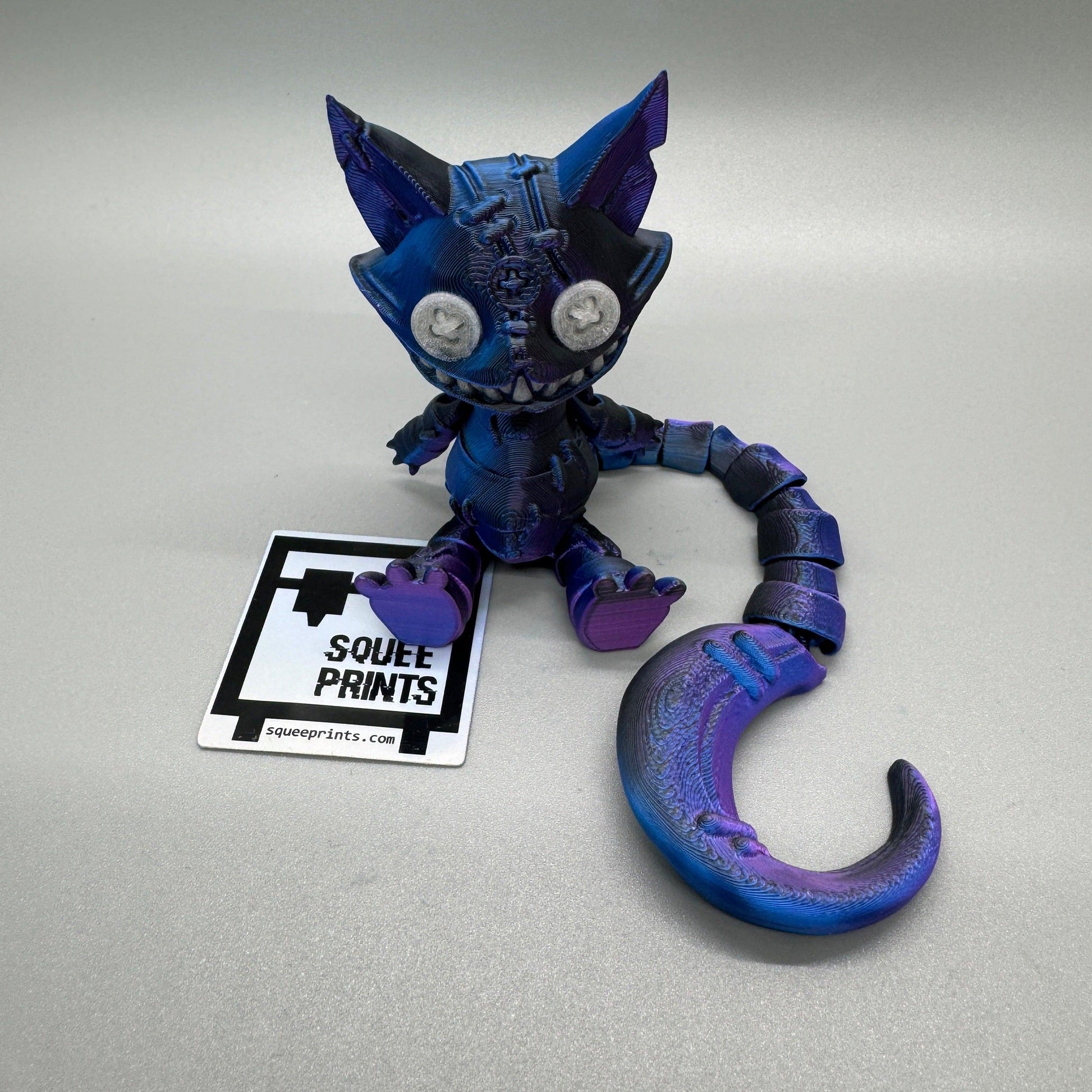 Creepy Cheshire Cat | Voodoo Doll | Glow in the Dark - Squee Prints