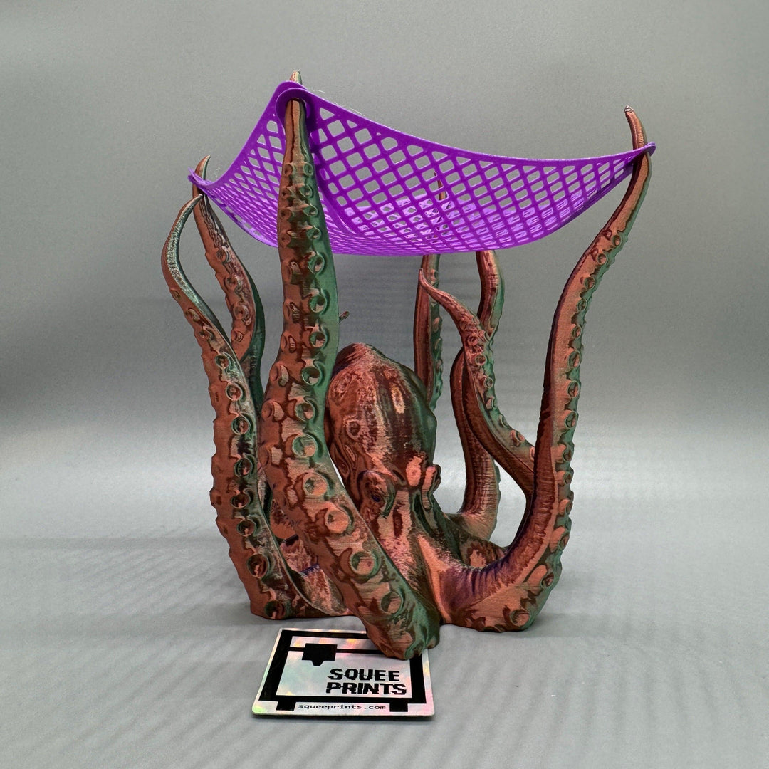 Octopus Lightweight Display | 3D Printed Snackapus - Squee Prints