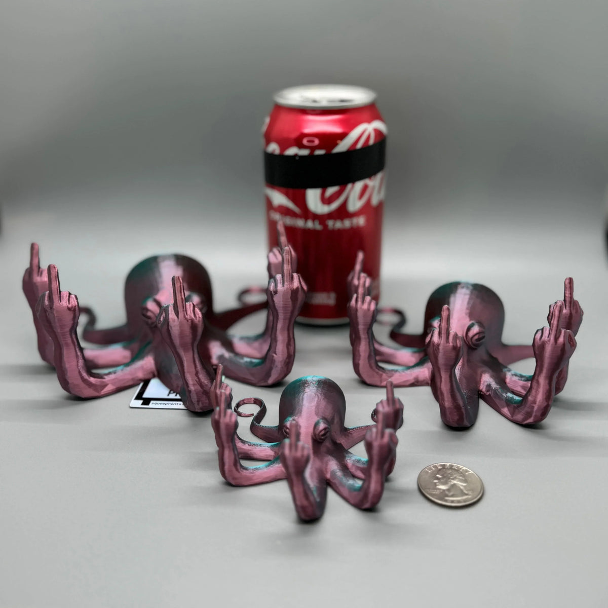 Fucktopus | Prank Gift | Middle Finger Octopus – Squee Prints
